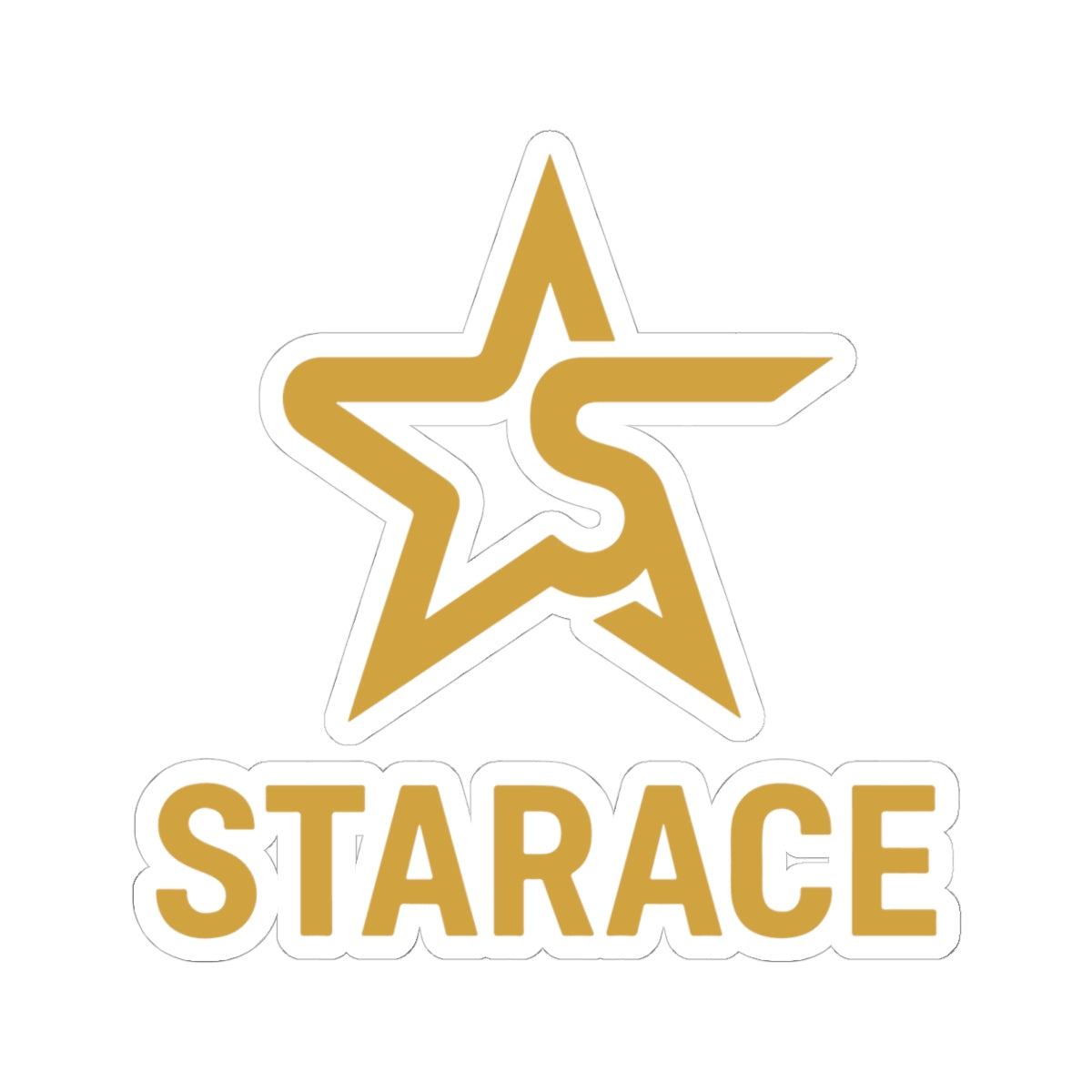 Adesivo Starace Premium (logo+scritta)