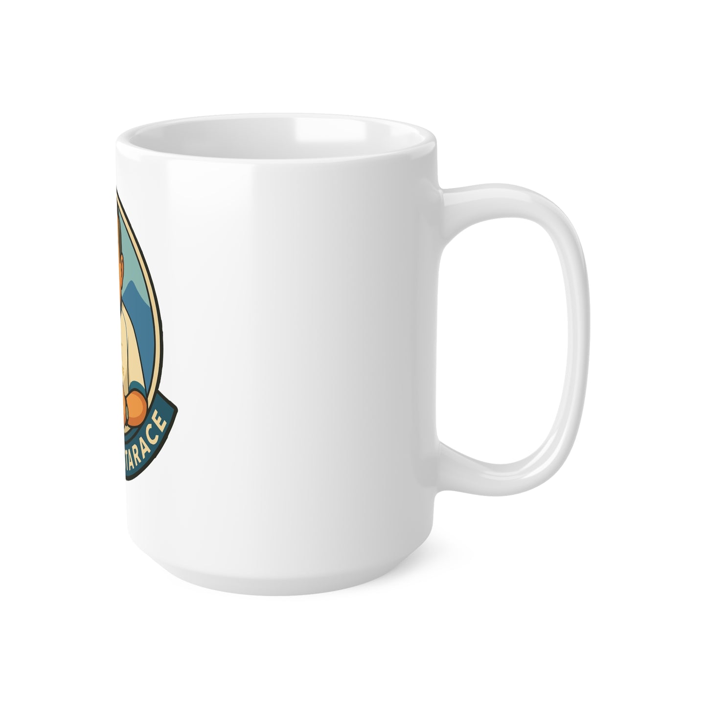 Tazza Bianca “Cartoon Starace”