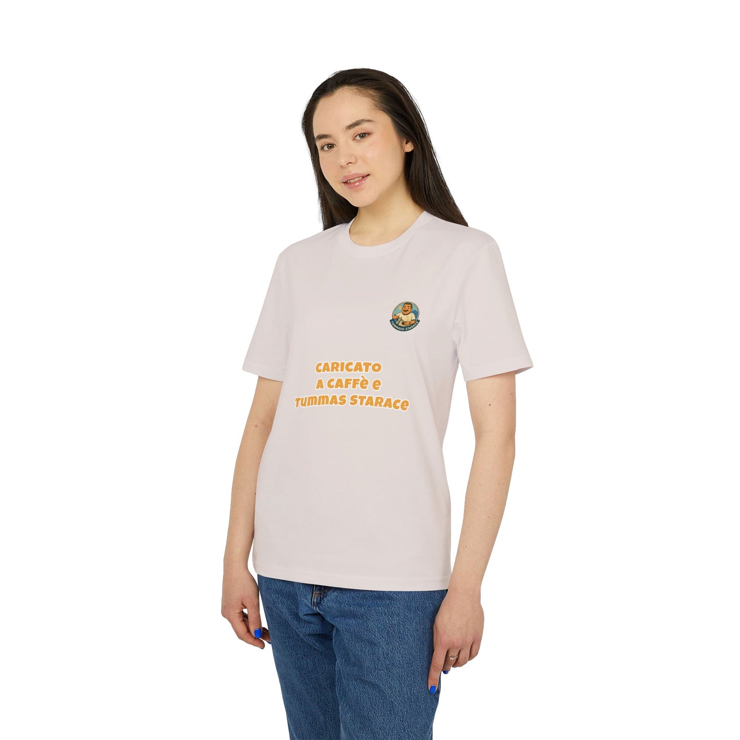 T-Shirt Unisex “Caricato a Caffè” - Cartoon