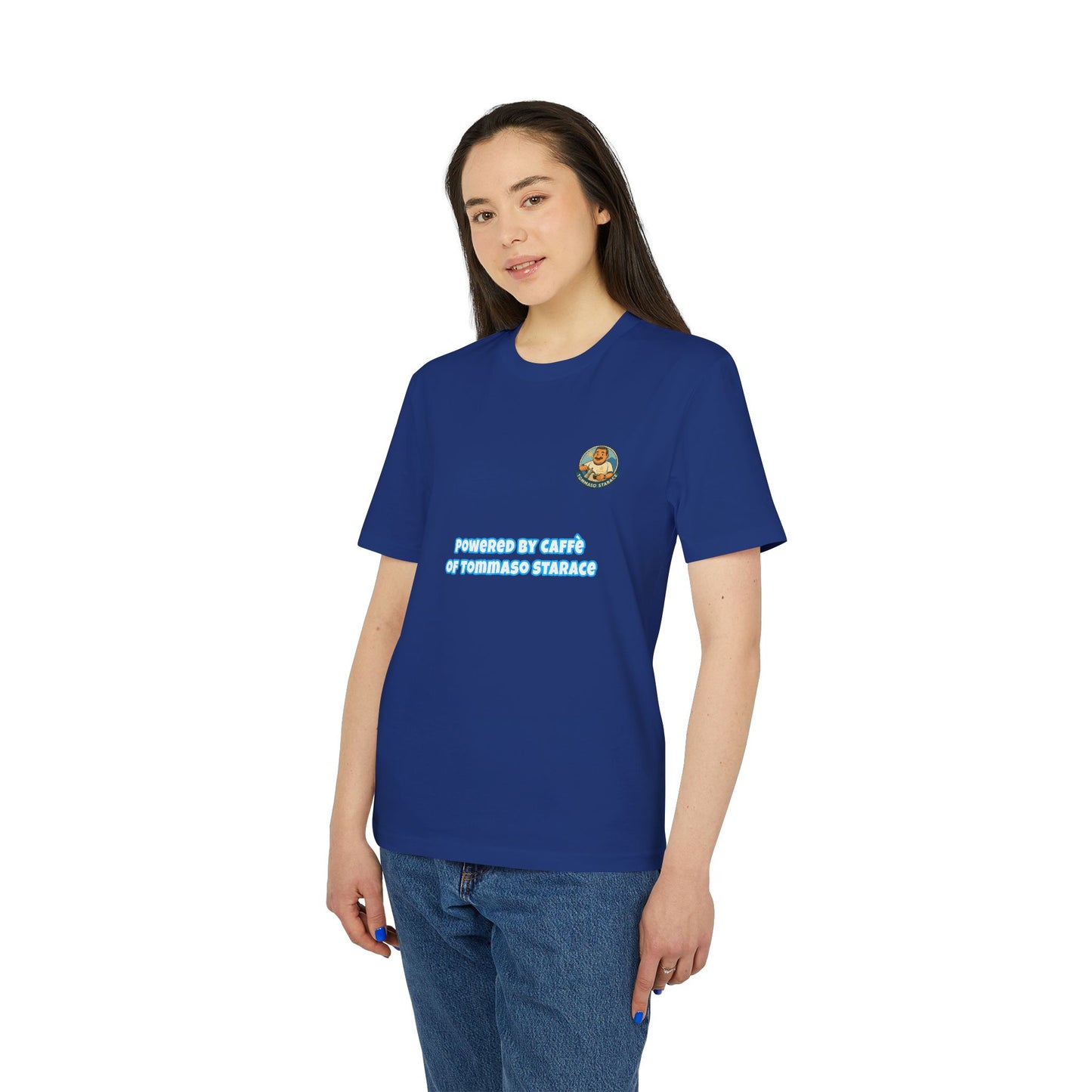 T-Shirt Unisex “Powered by Caffè” – Cartoon