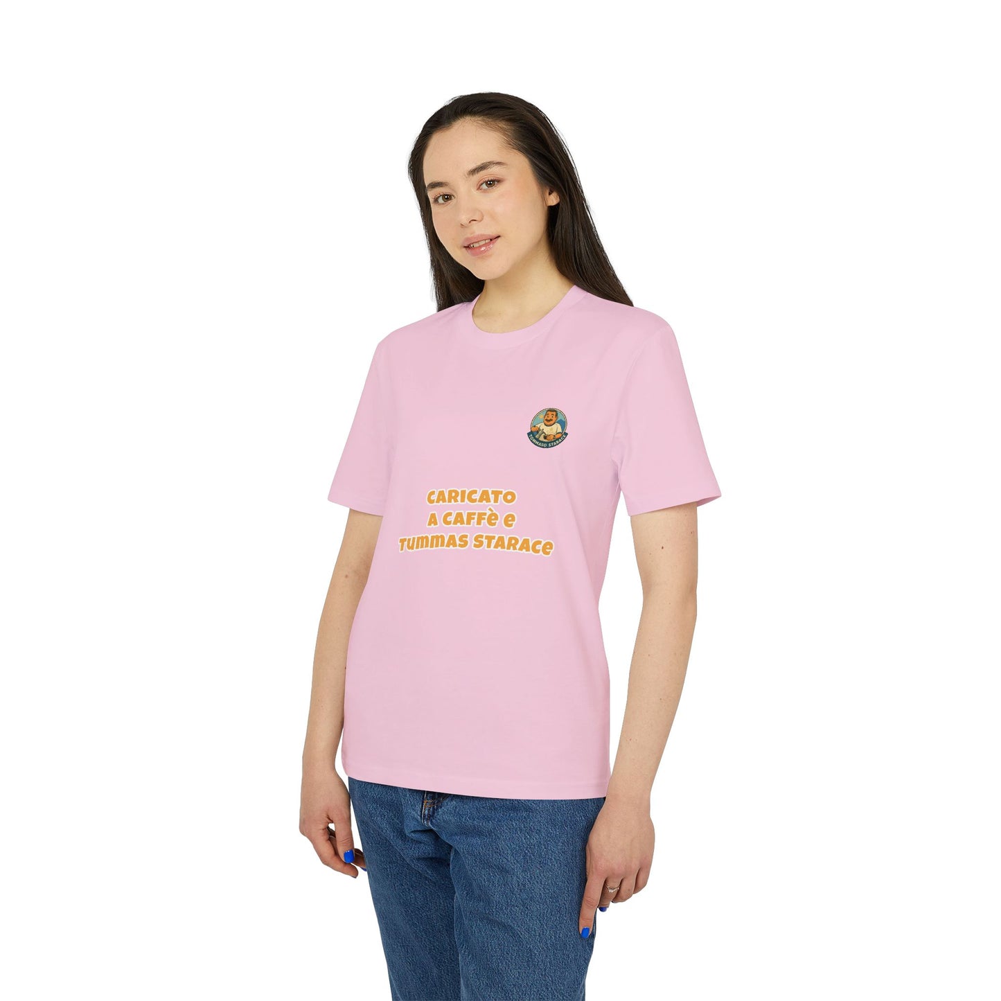 T-Shirt Unisex “Caricato a Caffè” - Cartoon