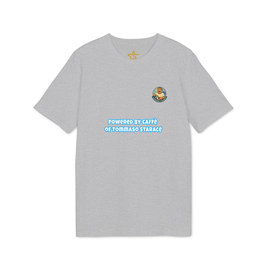 T-Shirt Unisex “Powered by Caffè” – Cartoon
