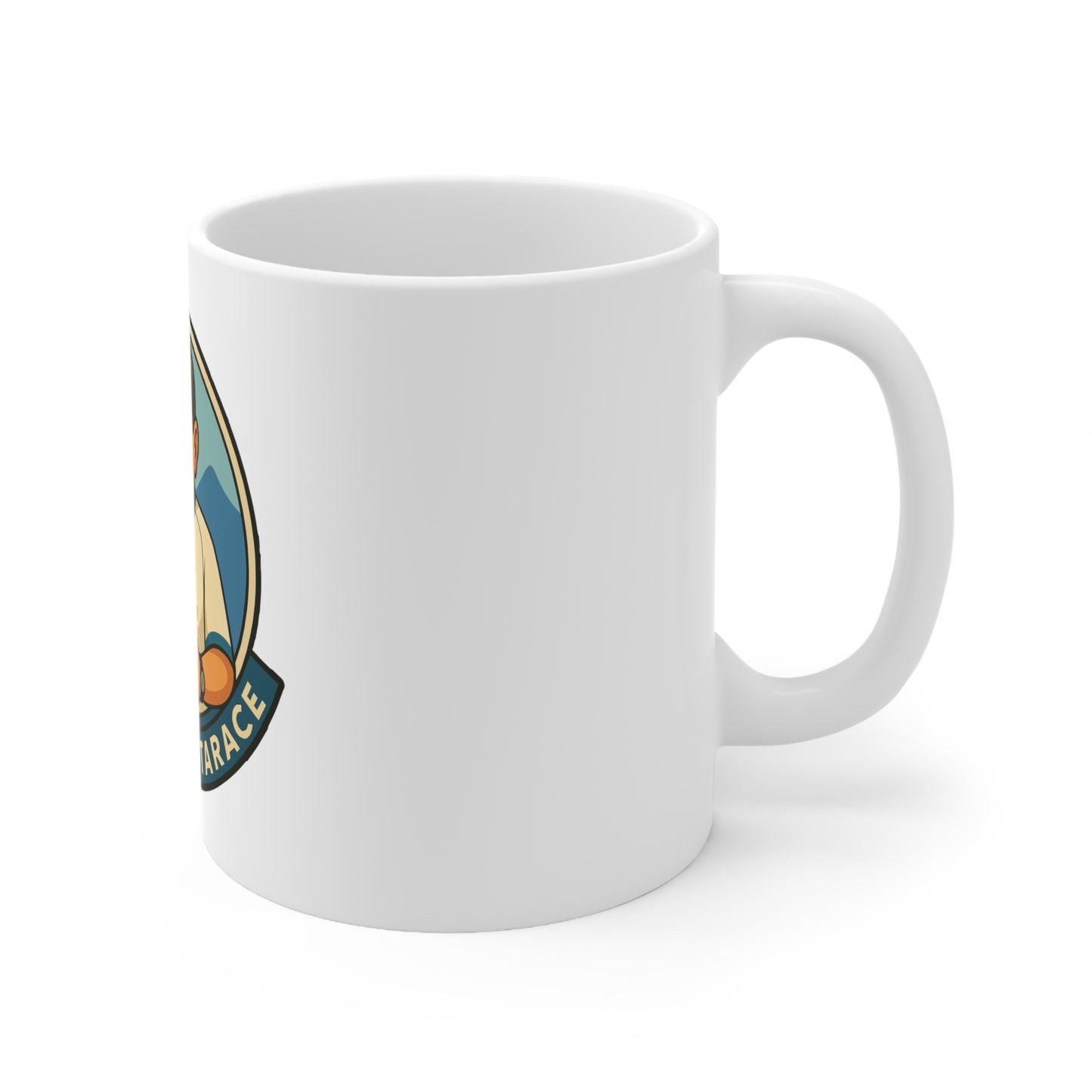 Tazza Bianca “Cartoon Starace”