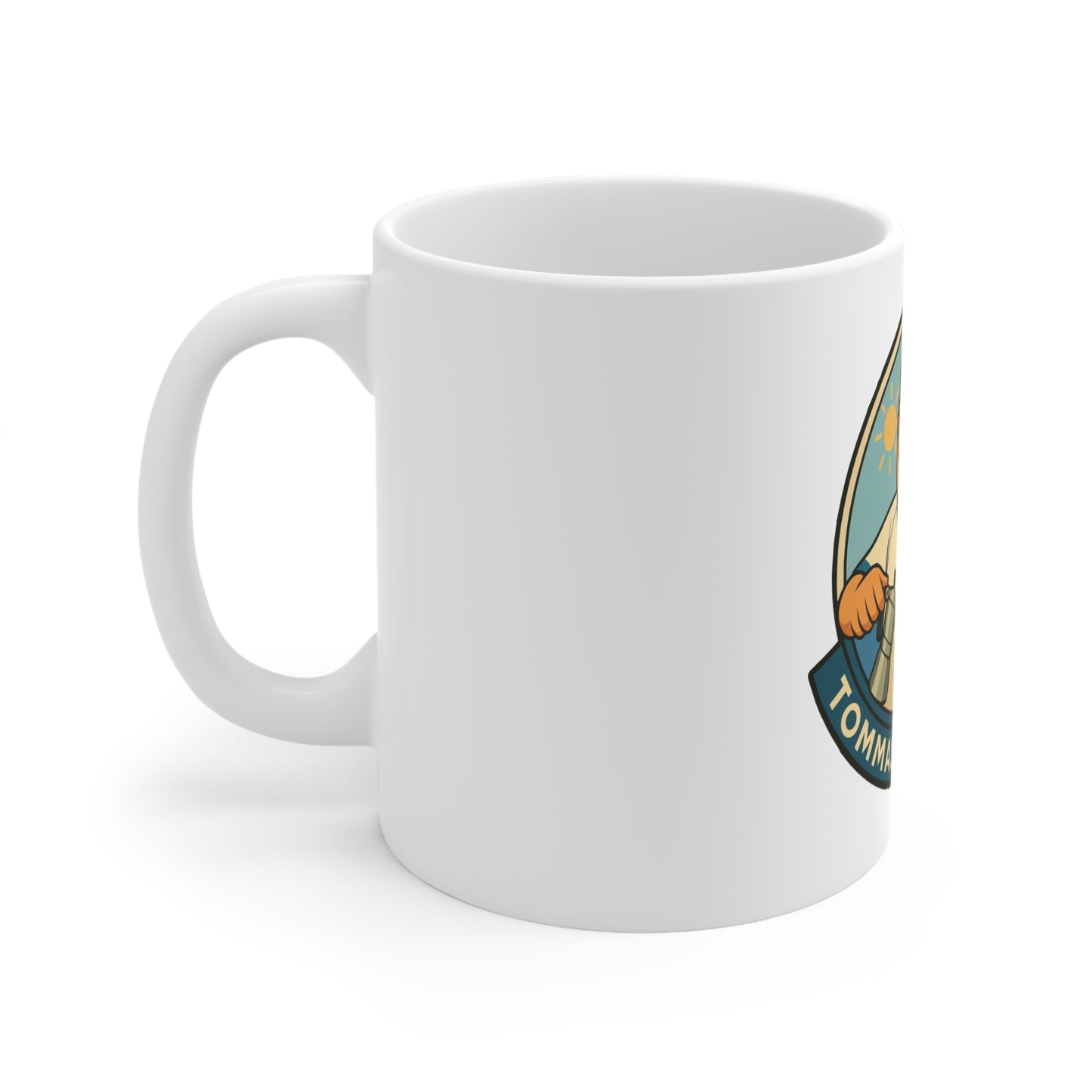 Tazza Bianca “Cartoon Starace”