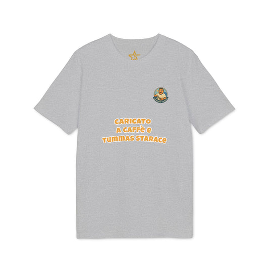 T-Shirt Unisex “Caricato a Caffè” - Cartoon